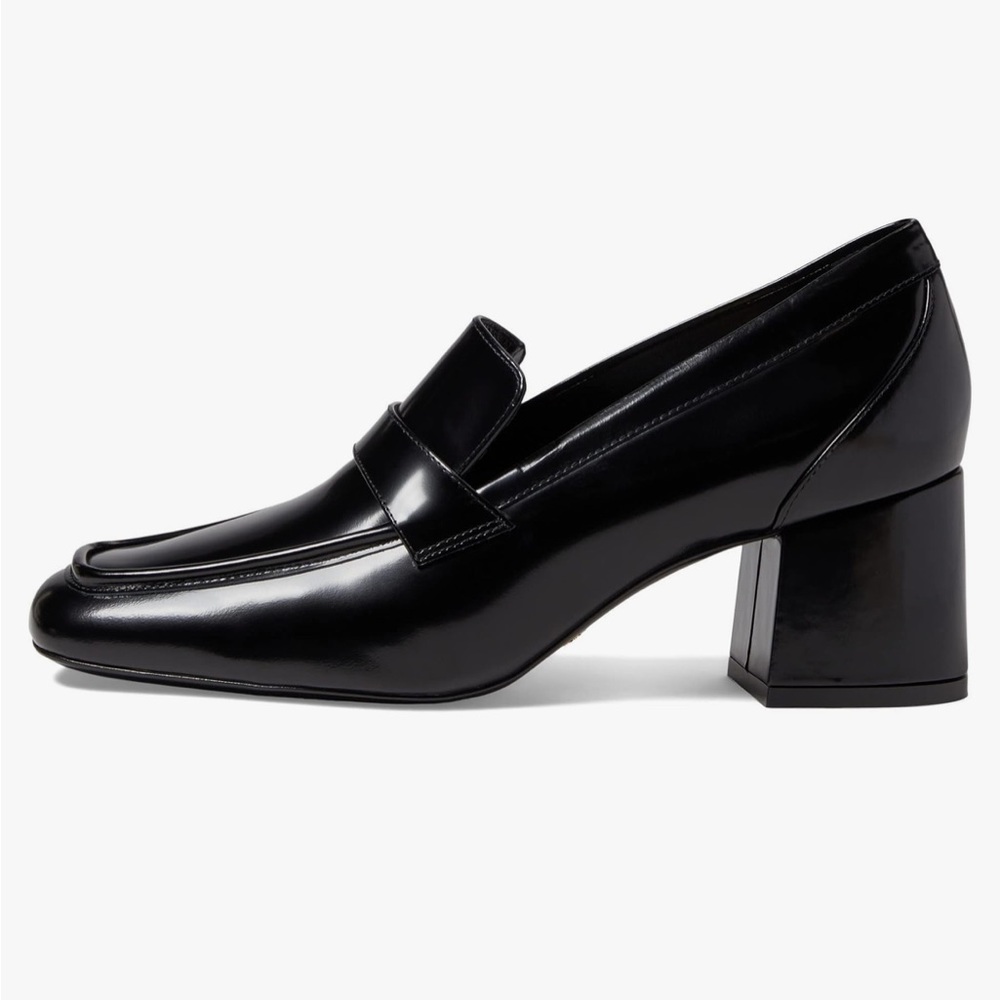 STUART WEITZMAN Black Loafers 7.5 NEW with TAGS Sleek 60 - Picture 5 of 15